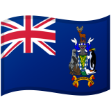 South Georgia og South Sandwich Islands Android/Google Emoji