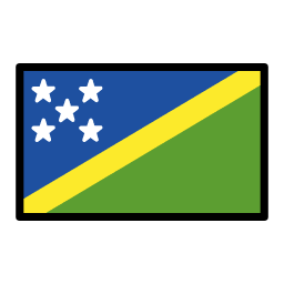 Salomonøerne OpenMoji Emoji
